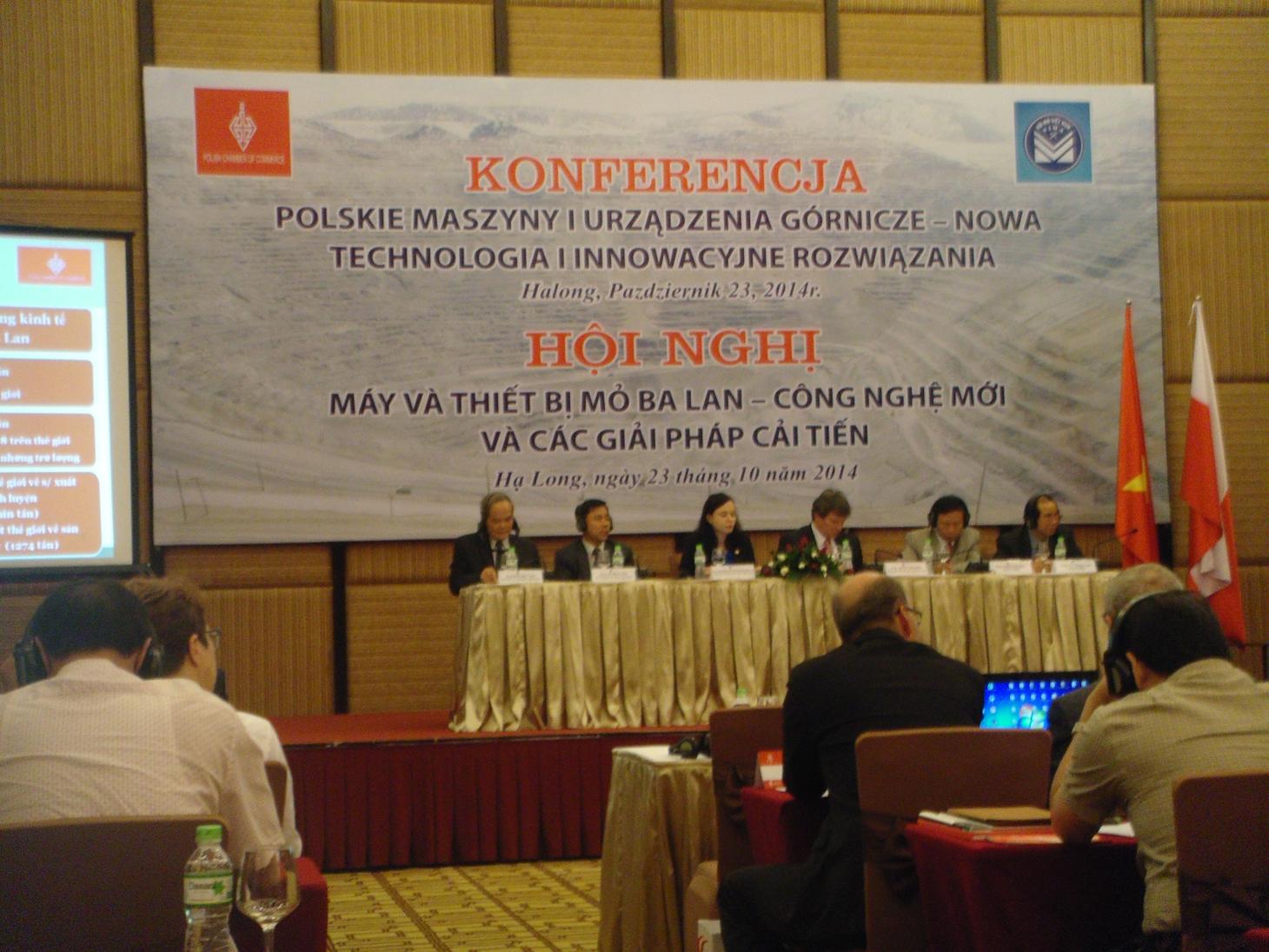 Hội nghị “Máy và thiết bị mỏ Ba Lan-Công nghệ mới và những giải pháp cải tiến”