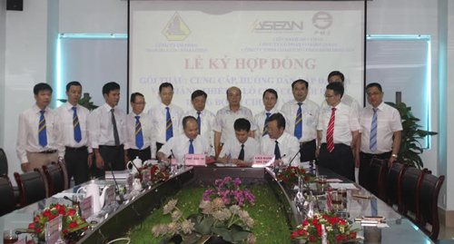 Ký hợp đồng gói thầu cung cấp, hướng dẫn lắp đặt và vận hành thiết bị lò chợ CGH đồng bộ công suất 1,2 triệu tấn/năm