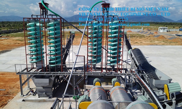 Tuyển rửa Silic tại Bình Thuận