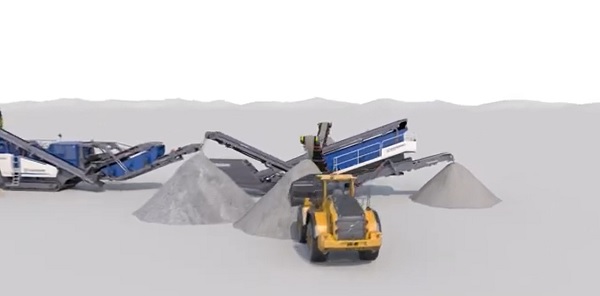 3D dây chuyền nghiền & sàng