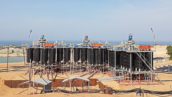 Cấu tạo giàn tuyển Titan