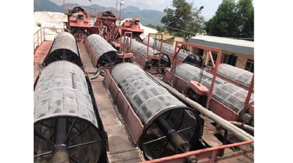 Thiết bị sàng tuyển cát thủy tinh tại Fico-Cam Ranh