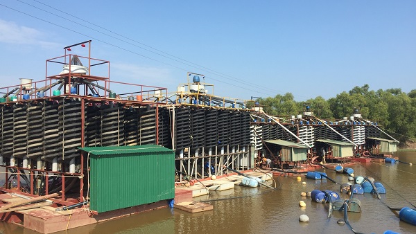 Lắp đặt thiết bị tuyển Titan tại Quảng Trị năm 2016